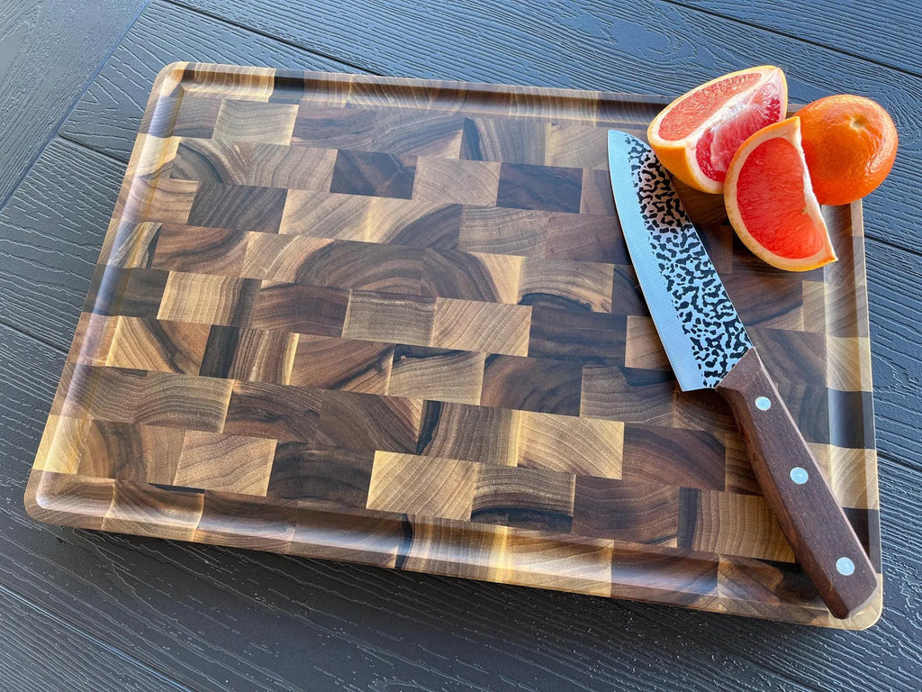 Walnut End Grain Cutting Board