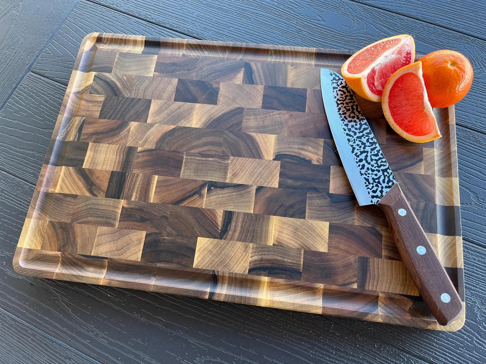 Walnut End Grain Cutting Board
